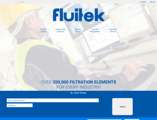 filters.fluitek.com screenshot