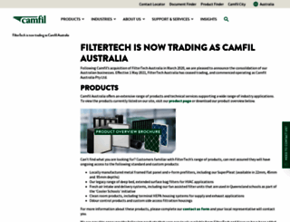 filtertech.com.au screenshot