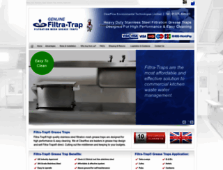 filtratraps.com screenshot