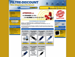 filtre-discount.fr screenshot