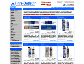 filtre-outlet.fr screenshot
