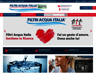 filtriacquaitalia.it screenshot