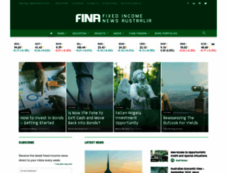 fina.com.au screenshot