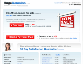 finacle3.ebsafrica.com screenshot