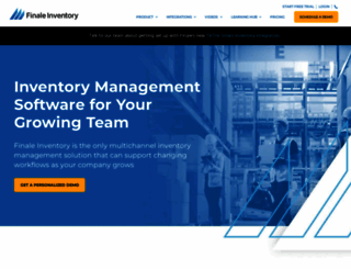 finaleinventory.com screenshot