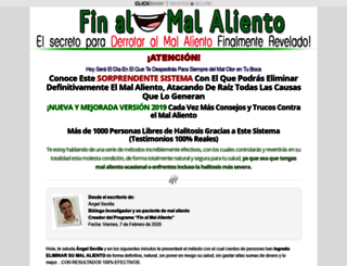 finalmalaliento.com screenshot