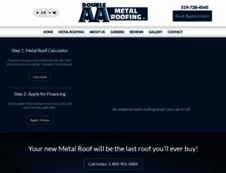 finalroof.com screenshot