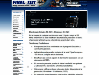 finaltest.com.mx screenshot