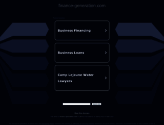 finance-generation.com screenshot