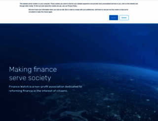 finance-watch.org screenshot