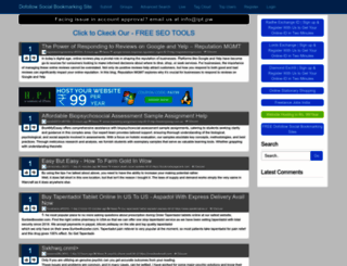 finance.bookmarking.site screenshot