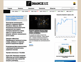 finance.uz screenshot