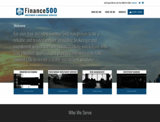 finance500.com screenshot