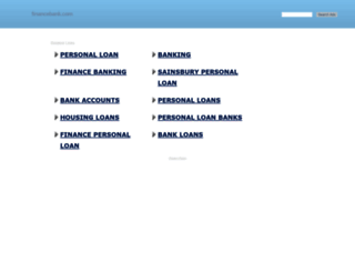 financebank.com screenshot