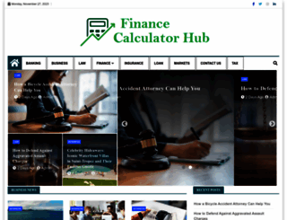 financecalculatorhub.com screenshot