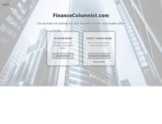 financecolumnist.com screenshot