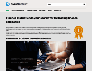 financedistrict.co.nz screenshot