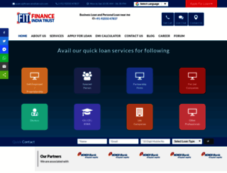 financeindiatrust.com screenshot