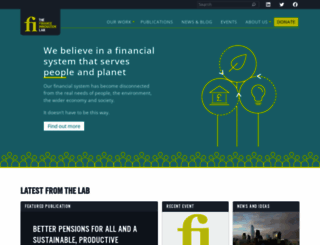 financeinnovationlab.org screenshot