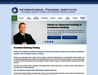 financeinstitute.co.za screenshot