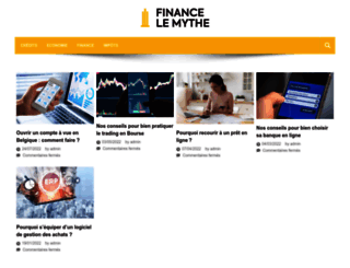 financelemythe.fr screenshot