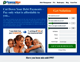 financemoz.org screenshot