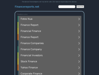 financereports.net screenshot