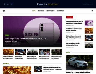 financeupdates.net screenshot