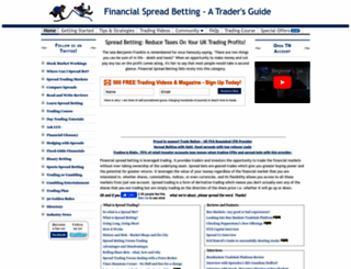financial-spread-betting.com screenshot
