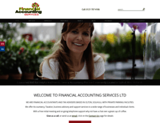 financialaccountingservices.co.uk screenshot