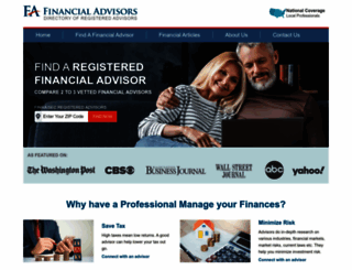 financialadvisor.net screenshot