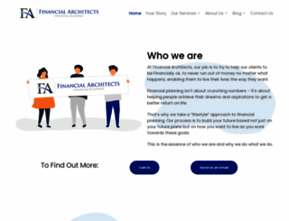 financialarchitects.ie screenshot