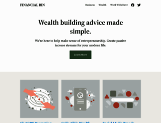 financialbin.com screenshot