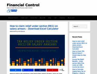 financialcontrol.in screenshot