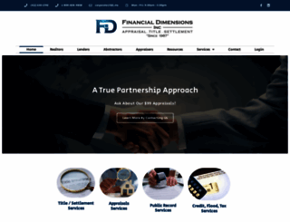 financialdimensions.com screenshot