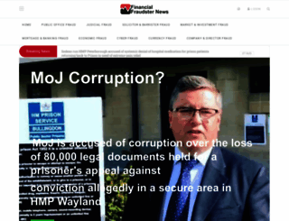 financialfraudsternews.com screenshot