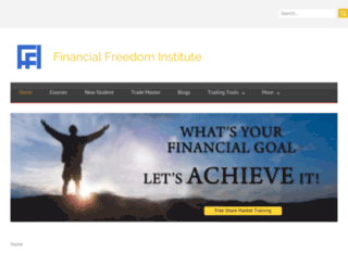 financialfreedominstitute.in screenshot