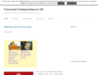 financialindependenceuk.com screenshot