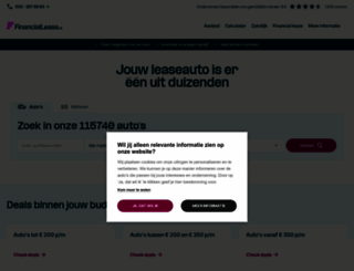 financiallease.nl screenshot
