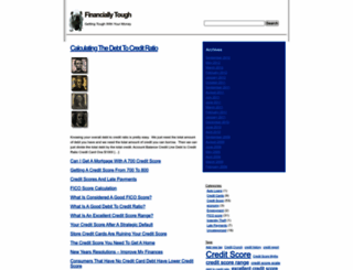 financiallytough.com screenshot