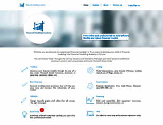 financialmodelingacademy.com screenshot
