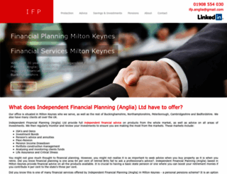 financialplanning-anglia.co.uk screenshot