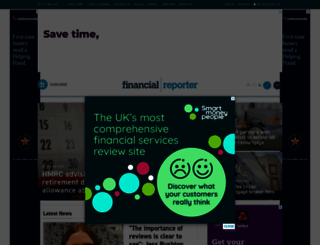 financialreporter.co.uk screenshot