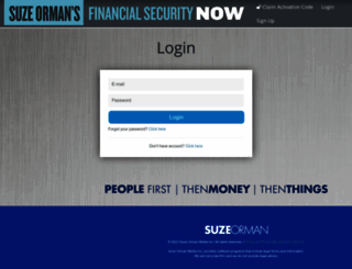 financialsecuritynow.suzeormannow.com screenshot