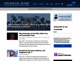 financialsense.com screenshot