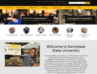 financialservices.kennesaw.edu screenshot