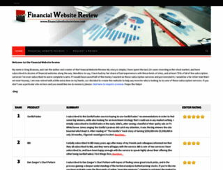 financialwebsitereview.com screenshot