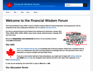 financialwisdomforum.org screenshot