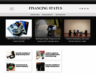 financingstatus.com screenshot