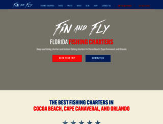 finandflycharters.com screenshot